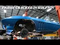 Another Classic Corvette Frame CRACKED IN HALF? C2 Restoration