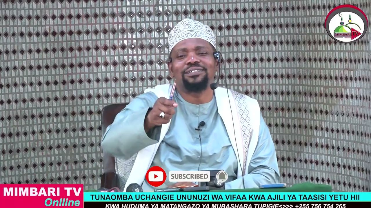#LIVE--ACHA DHANA MBOVU JUU M/MUNGU-IMANI YAKO NI SABABU YA KUJARIBIWA NA ALLAH--SHEIKH WALID ALHAD