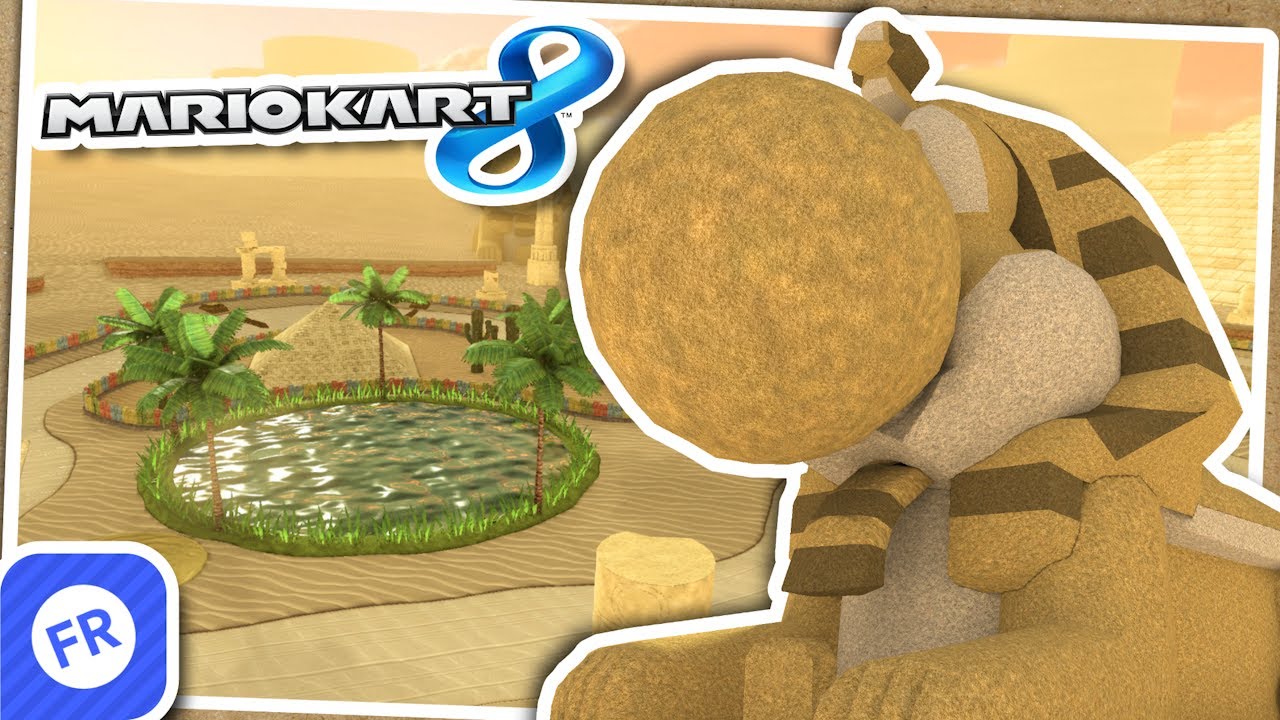 GBA Yoshi Desert in Mario Kart 8! (Custom Track)