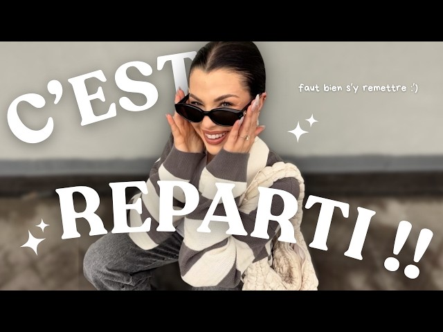 REPRENDRE LE RYTHME 💪🏻 | Rangement de printemps, Unboxing & Arrêtée par la police