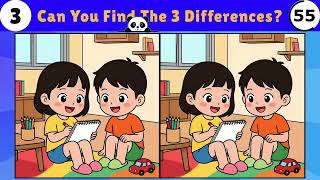 Find the Difference | Brain Teasers | Cognitive Training | Spot the Differences | Puzzles