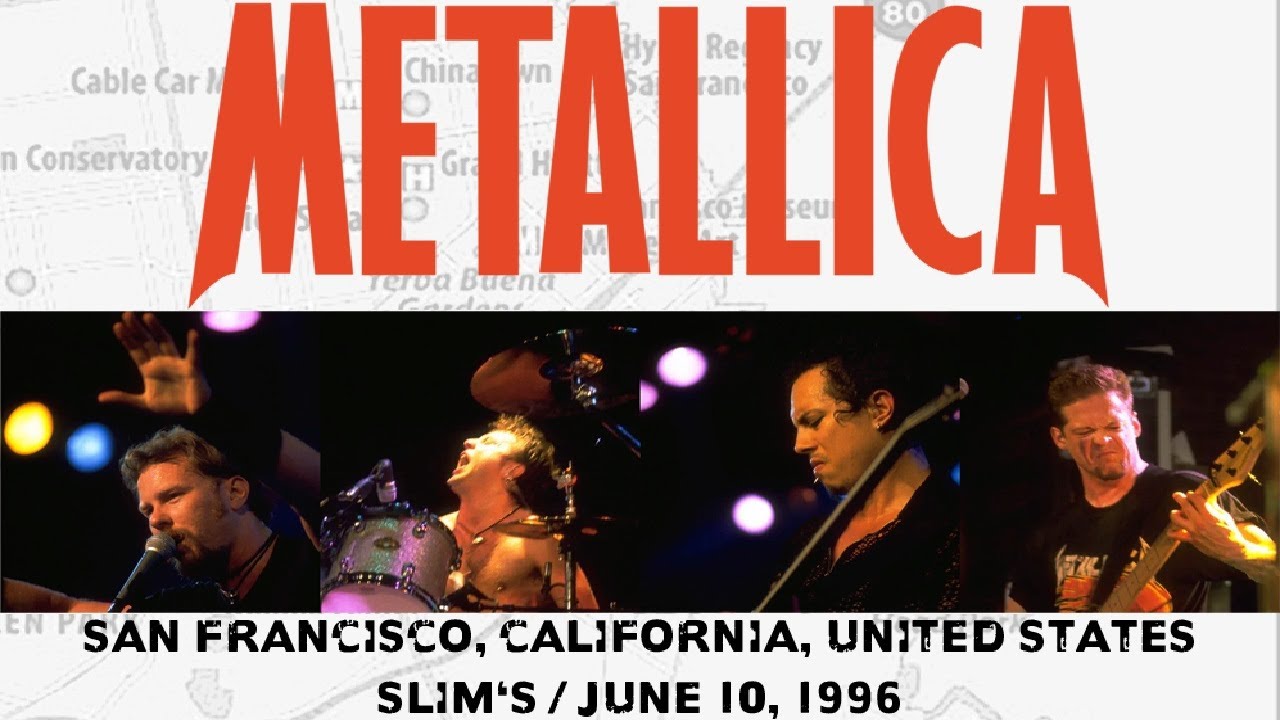 METALLICA - LIVE AT SLIM'S '96 (LOAD BOX SET) - YouTube METALLICA - LIVE AT SLIM'S '96 (LOAD BOX SET) - YouTube