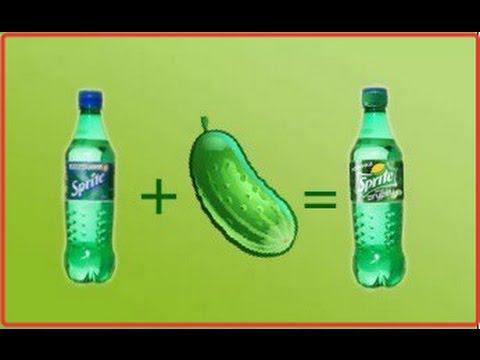 ДЕЛАЕМ СПРАЙТ С ОГУРЦОМ/DIY - YouTube