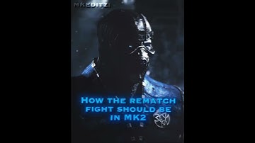 Mortal Kombat 1 Scorpion vs Subzero edit