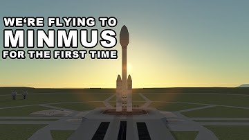 Time to go to Minmus for the first time! - KSP Career Playthrough 23
