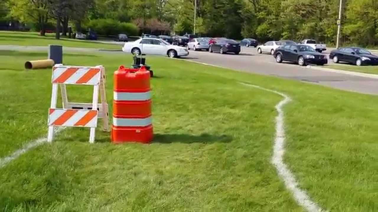 Michigan Dearborn 2014 IGVC Testing Course 1