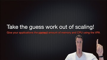 Use the Vertical Pod Autoscaler to right size your application deployments!