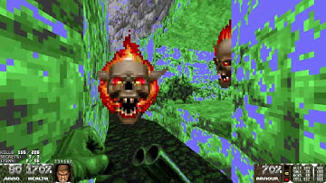 Doom - The Joy of Mapping 5 Winter Weekend E1M9 Comfy Wedgehouse