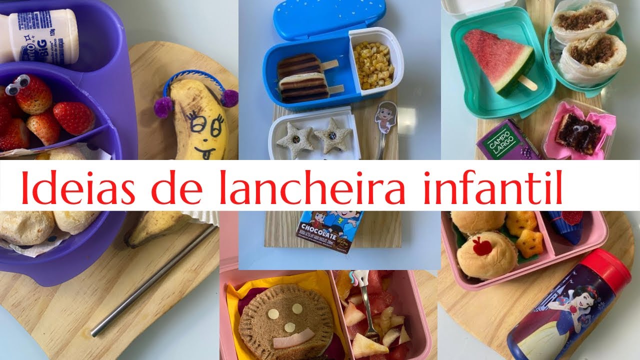 IDEIAS PARA A LANCHEIRA DAS CRIANÇAS
