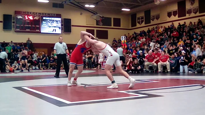 Cael Happel (Lisbon) over Ryan Sokol (Simley)