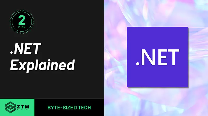 What is .NET? | .NET Explained in 2 Minutes For BEGINNERS. thumbnail