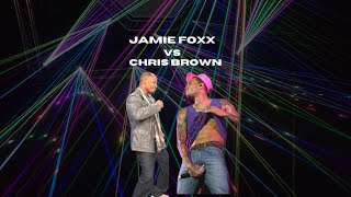 Jamie Foxx vs Chris Brown Dance Off #jamiefoxx #joerogan #shorts #dance #podcast #chrisbrown