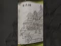 Drawing of Ram mandir🚩🙏🏻🕉||Lord ram//ram mandir🚩#ram#hanumanji#viral #shorts #trending #viralvideo