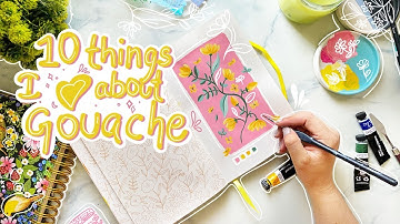 10 Things To Get You Started With Gouache | Painting With Gouache