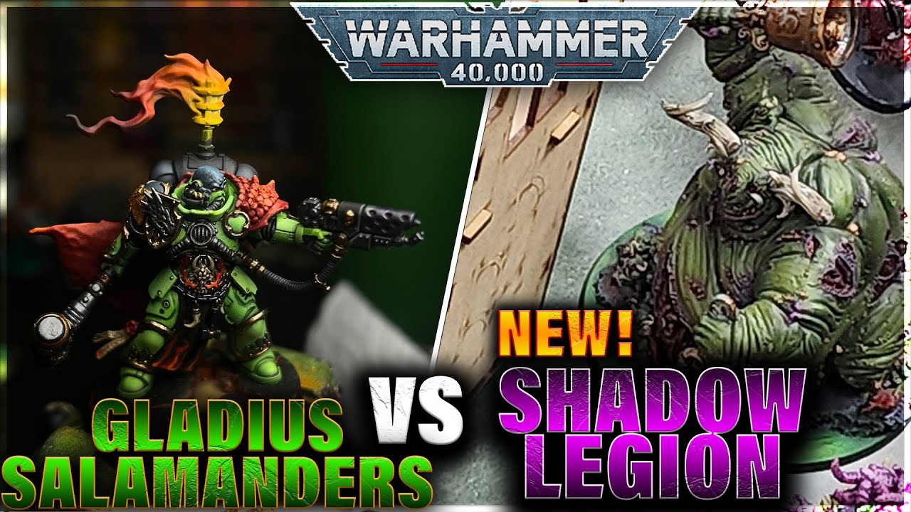 Salamanders (Gladius) vs. Daemons (Shadow Legion) FC RTT Round 3