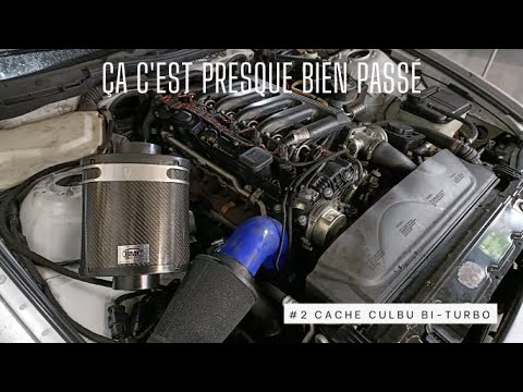 MONTAGE DES PIÈCES DE BMW E39 530D SUR 525D - #2 CACHE CULBU BI-TURBO