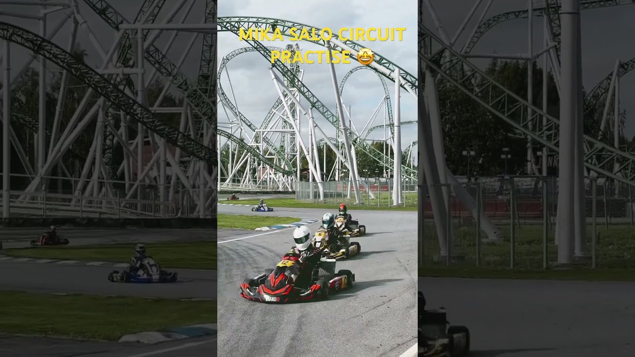 Mika Salo Circuit Practise 