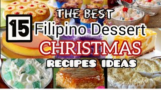 BEST FILIPINO DESSERT RECIPES IDEAS FOR CHRISTMAS | 2020 PASKONG PINOY  | VLOGMAS DAY2 | Team Banda