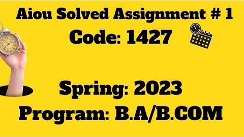 code 1427|principles of management|1427|Aiou solved Assignment 1|principles of management |B.A&B.com