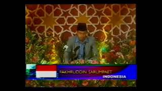 Ust Fakhruddin Sarumpaet dari Indonesia - MTQ Internasional Malaysia