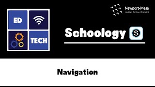 Schoology: Navigation