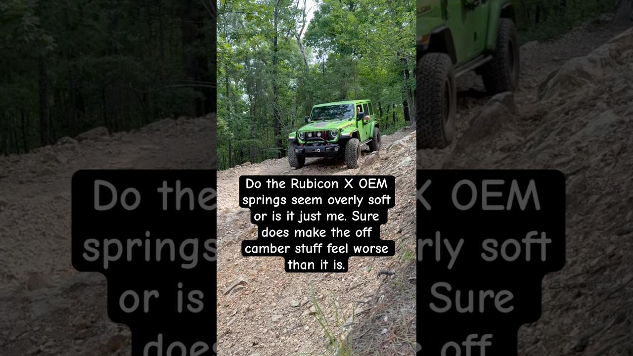 Spent the weekend trying out the Rubicon X at Hot Springs Off Road #adventure #jeep #offroad #4x4