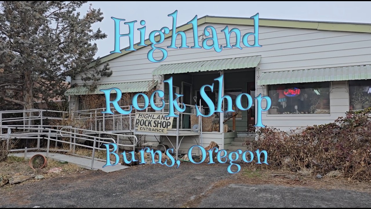 Магазин Highland Rock Shop, Бернс, Орегон