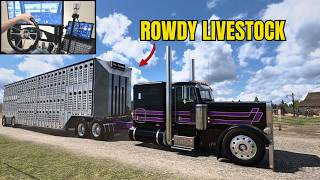 Hauling Heavy Through Oklahoma - (New Peterbilt 379 Build) - American Truck Simulator