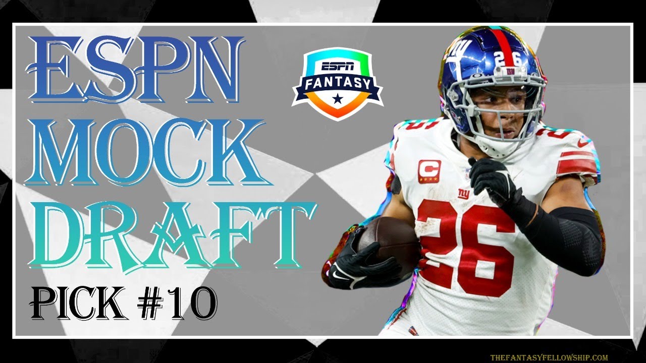 Fantasy football mock draft: 10-team, PPR superflex - ESPN