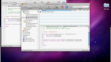 iPhone programming tutorial - xml login screen part2
