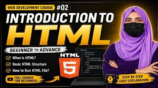 Web Development Course #02 | Introduction to HTML for Beginners | Learn HTML from Scratch