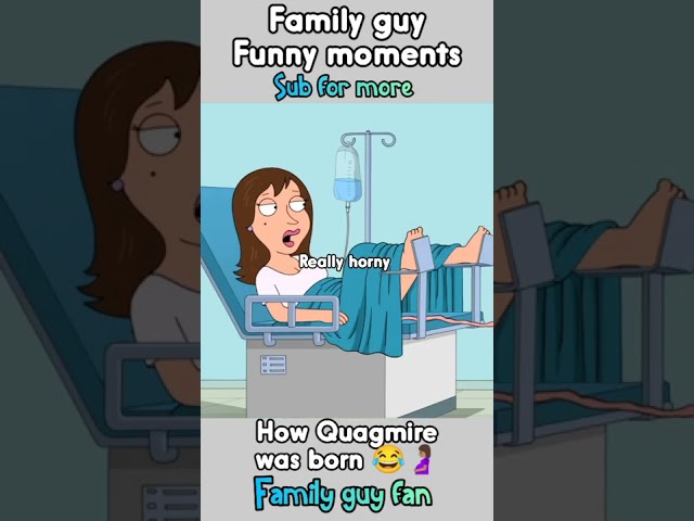 How Quagmire was born 😂😬 #shorts #familyguy class=