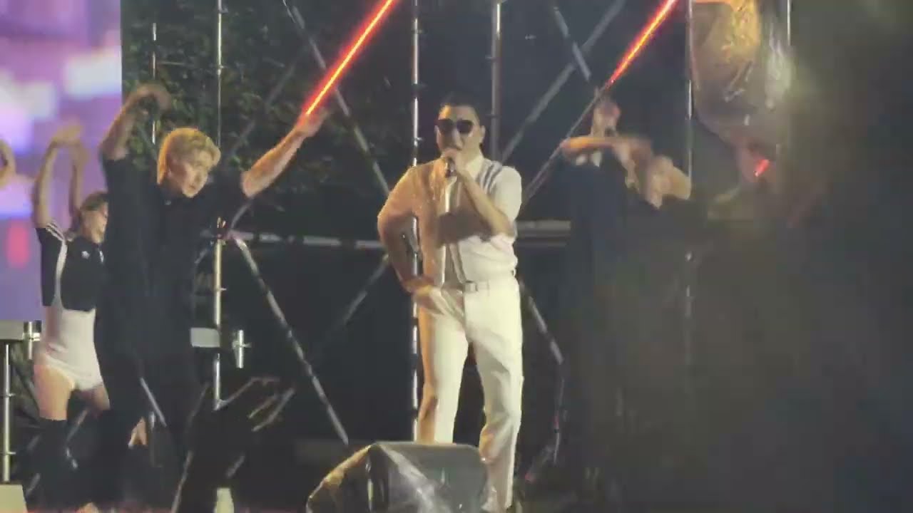 2024 조선대학교 축제 싸이 첫 무대 GENTLEMAN + 연예인 스탠딩 직캠