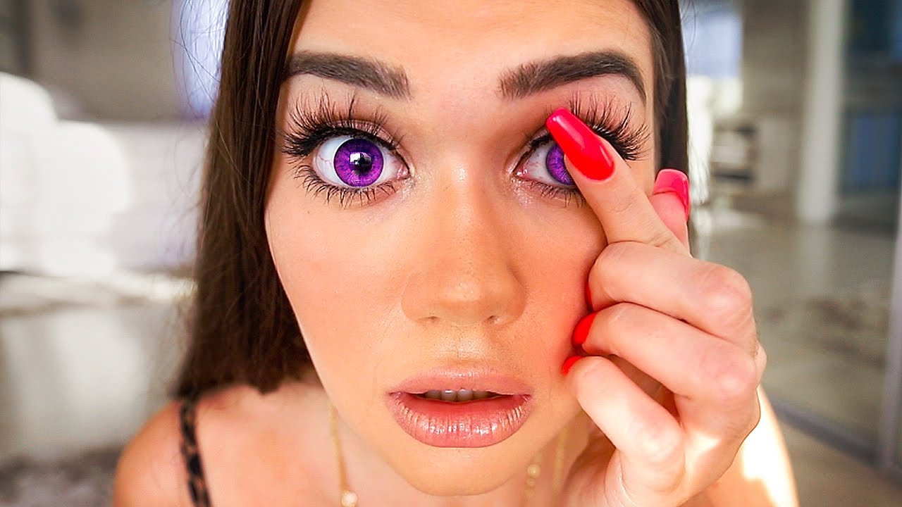 PROVANDO LENTES SUPER CARAS! (Fomos longe demais)