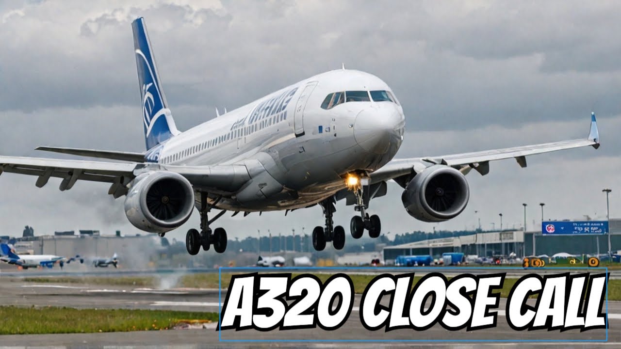 Airbus A320 Makes Nail-Biting Landing at Orly Airport - ITA Airways