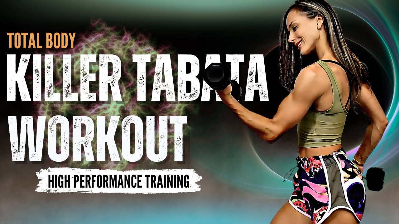 Самая интенсивная 60-минутная тренировка по системе Табата: эффективное сжигание жира, коррекция ...