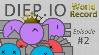 Diep.io World Record #2: Manager Strikes From The Shadows (4-TDM, 2.6M)!