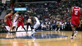 Al Thornton Dunks On Zaza Pachulia