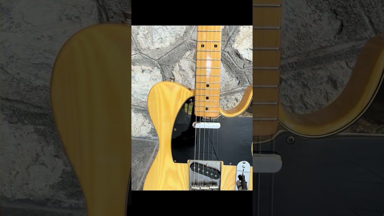 Fender '72 Reissue Telecaster (TL72-58) - Natural Ash - Made in
