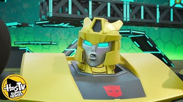 NEW Transformers: CYBERWORLD | E01 |  Optimus Prime Crash Lands 🟡 HasTV Superheroes