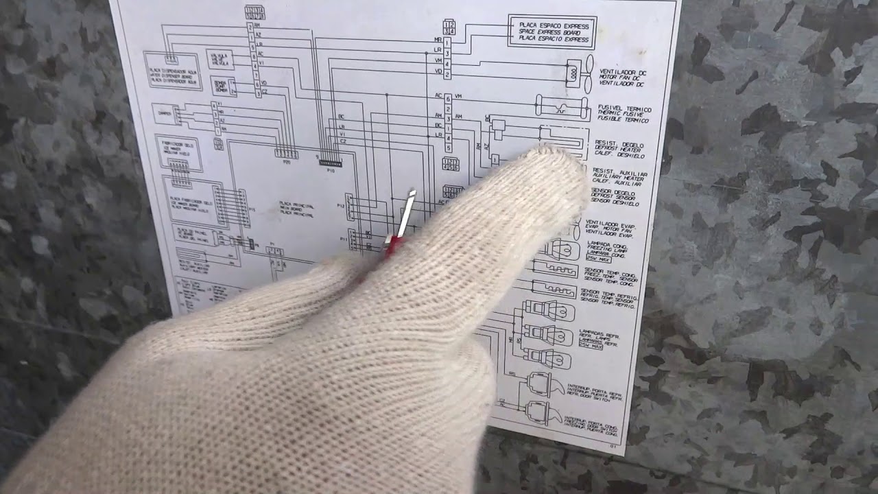 Como medir os sensores de uma geladeira sem desmontar o congelador