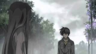 Kyou and Tomoya rain scene english dub