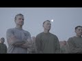 Secretary of Defense Hegseth Does PT With Marines