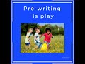 Pre-Writing is Not a Curriculum
