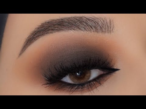 Smokeyey Makeup By Souna مكياج عيون سموكي بألوان ترابيه مع خبيرة االتجميل سونا
