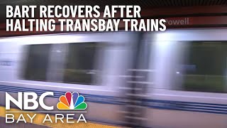 BART Service Resumes After Track Damage Halts Transbay Trains for Hours