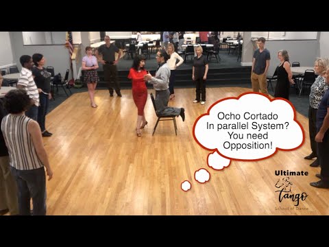Ultimate Tango Wisdom presents for Ocho Cortado you need an Ocho so you can then cut it!
