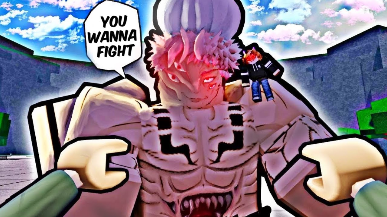 VOICE TROLLING as SUKUNA in The Strongest Battlegrounds Part 2 (hilarious😂)