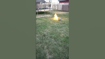 Flame Thrower Car Test 1-2
