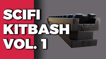 Scifi Kitbash Vol. 1 [039] | Texturing a Metal Beam in Substance Painter | Design D